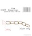 Fine Brass Chain - suitable for 1/72 or 1/48 scale 129-H1017
