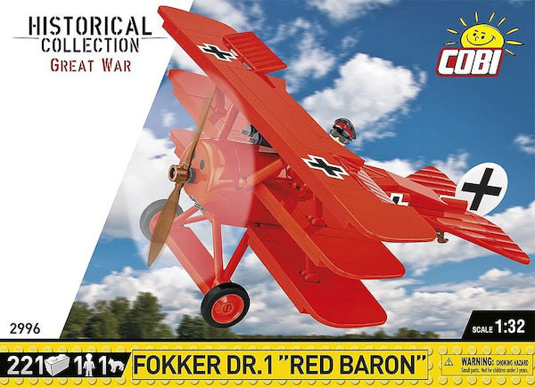 Fokker Dr.1 Red Baron  COBI-2996