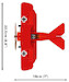 Fokker Dr.1 Red Baron  COBI-2996