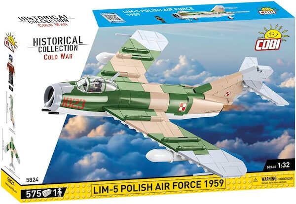 LIM-5 Polish Air Force 1959 [KLOCKI]  cobi-5824