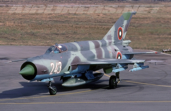 Mikoyan MiG21MF/UM/Bis Fishbed (Syria, Egypt, Afganisthan, Bulgaria, Croatia, Romania)  CDT48003
