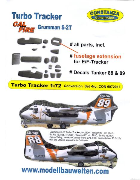 Grumman S2T Turbo Tracker (Call Fire) (BACK IN STOCK)  CON6072017