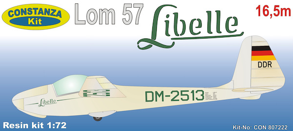 Lommatzsch Lom57 Libelle 16,5m Standard wing  CON807222