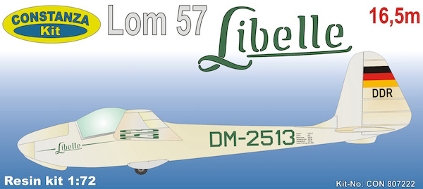 Lommatzsch Lom57 Libelle 16,5m Standard wing CON807222