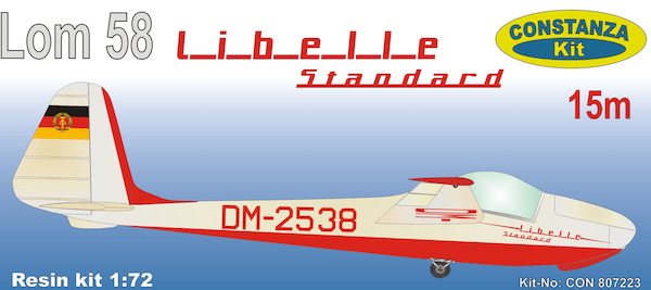 Lommatzsch Lom57 Libelle Standard 15m wing CON807223