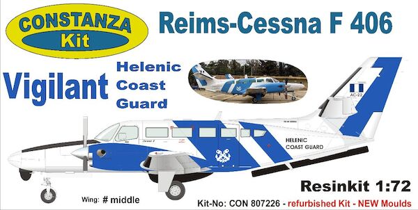 Cessna-Reims F406 Caravan II Vigilant - Hellenic Coast Guard  (NEW MOULD)  CON807226