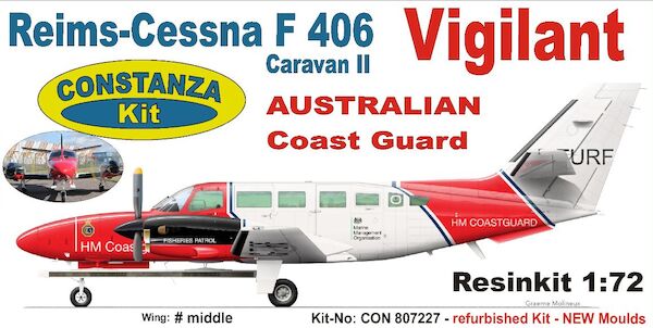 Cessna-Reims F406 Caravan II Vigilant - Vigilant - British Coast Guard (NEW MOULD) CON807227