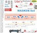 Udet's Rhönbussard Masking set CON807236