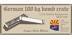 German 100kg Bomb Crate CSM AE32-006