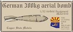 German 300kg Bomb CSM AE32-010