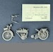 German Motorcycle Wanderer 4HP 2cylinder 1916 Model  CSM B32-002