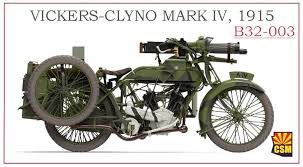 British Motorcycle Vickers Clyno Mark IV 1915 2-2 CSM B32-003