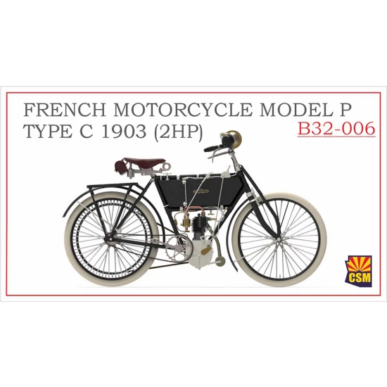 French Motorcycle Model P Type C 1903 model CSM B32-006