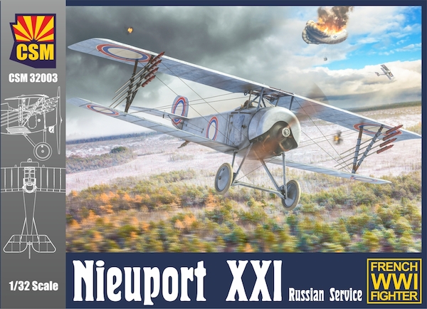 Nieuport XXI  (Russian Service)  CSM32003
