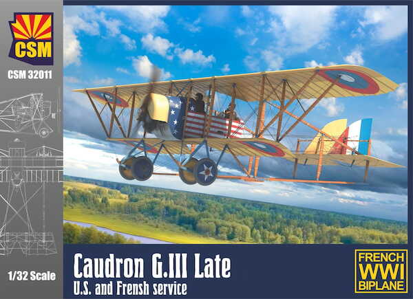 Caudron GIII "Late" (US and French  Service)  CSM32011