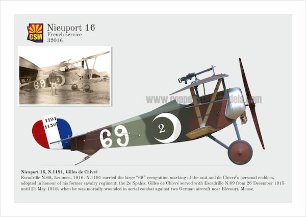 Nieuport 16 (XVI))  - French Service (Expected November 2026)  CSM32016
