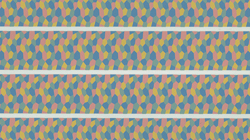 4 colour Lozenge set (Lower) D48-163