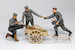 WW1 German Aerodrome ordnance team with Cart  F32-006