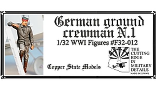 German Ground Crewman N1 F32-012