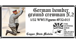 German Bomber Ground Crewman N2 F32-015