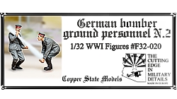 WW1 German Bomber 2nd Ground Personel  F32-020