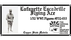 WW1 Lafayette Escadrille Flying Ace F32-033