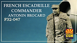 French Escadrille Commander Antonin Brocard F32-047