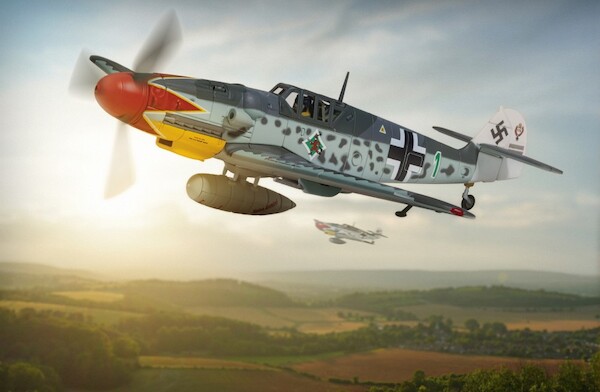 Messerschmitt Bf109G-6 - Major Hermann Graf AA27113