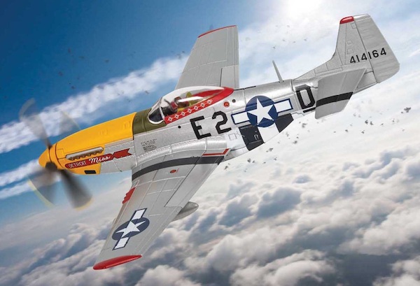 P51D Mustang USAAF 361st FG, 375th FS, #44-14164 Detroit Miss AA27707