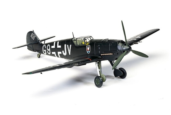 Messerschmitt BF109E-4 Luftwaffe, G9+JV, III./NJG 1, Nightfighter Operations, Dusseldorf, Germany 1941 AA28008