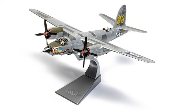 Martin B-26C-45-MO Marauder, 42-107752 B/N 88 Miss Arkansas, LT.Leo A Lampman, 444th Bombardment Sqd, 320th Group, USAAF 12th Air Force, Decimomannu Airfield, Sardinia Summer 1944 AA29502