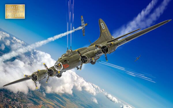 Boeing B17F Flying Fortress USAAF 100th BG, #42-6087 Royal Flush, Munster AA33322