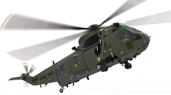 Westland Sea King HC4 Royal Navy, ZA290/VC, No.846 Naval Air Squadron, Fleet Air Arm, Falklands Conflict, 1982 AA33421