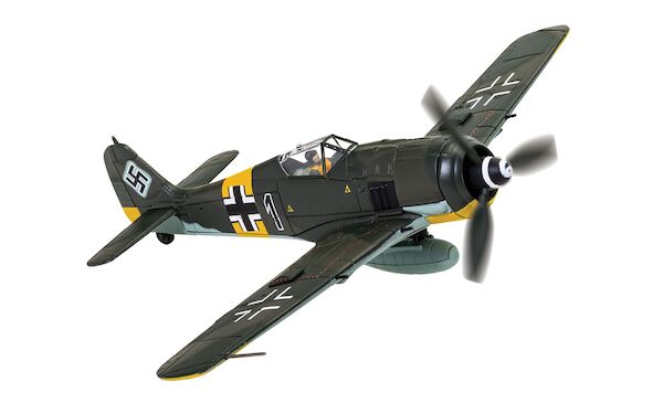 FW190A-8 Luftwaffe, 'Black 1' - 2./JG54. - W.Nr Oberleutnant Otto Kittel  AA34318