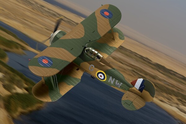Gloster Gladiatr MkII - N5752/NW/G - FL. OFF. ALAN BOYD AA36213