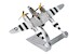 Lightning P38J USAAF, 43-28431 / MC-O, 'Happy Jack's Go Buggy', Capt. Jack M Ilfrey, 79th FS / 20th FG, Kings Cliffe  AA36616