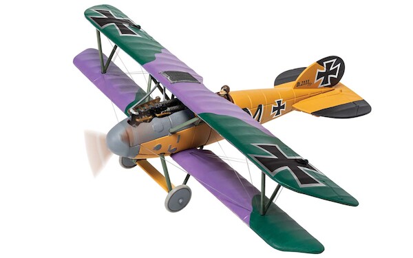 Albatros D.V 2111/17 'M', Martin Mallmann, Jasta 19 'Les Tangos', Western Front, Jan 1918, Shot down by 'The Grim Reapers' AA37810