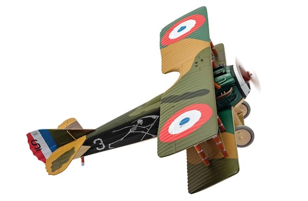 Spad XIII 'White 3', Pierre Marinovitch, Escadrille Spa 94 'The Reapers', Youngest French Air Ace of WWI AA37909
