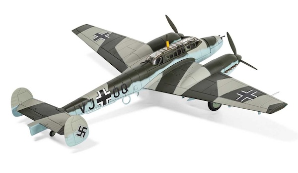 Messerschmitt Bf 110E, D VJ+OQ, Luftwaffe, Rudolf Hess, Eaglesham, Scotland, 10th May 1941 AA38509