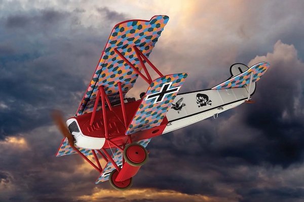 Fokker DVII (OAW) Ltn.Kurt Monnington, Jasta 18, Montingen (Montoy) Near Metz August 1918 AA38908