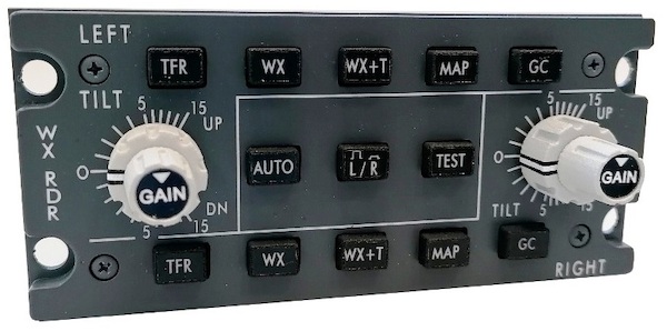 B737 Weather Panel WXR737P