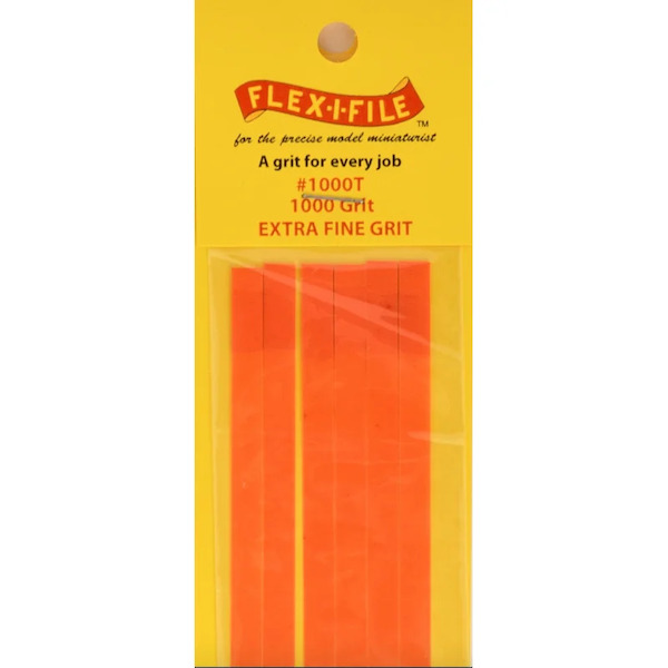 1000 Grit Extra fine Grit Flex-I-File Refill  #1000T