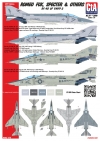 "Romeo Fox, Specter & Others" - RF4B of VMFP-3, 3 Marking options, Low Vis. CTA-012