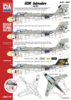 "ECM Intruders" - Grumman EA-6A, (4 Markings.) CTA-027