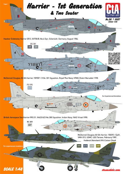 Harrier -1st generation & twoseater  CTA-036