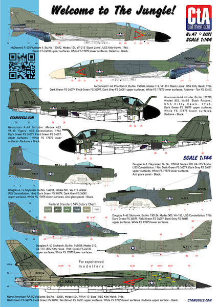 Welcome to the Jungle (F4G, A6A, A1J, A4F, RA5C and A3D CTA-047