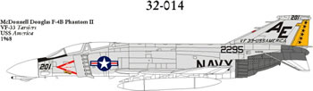 F4J Phantom (VF33 USS America)  CAM32-014