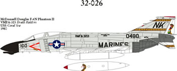 F4B Phantom (CVW14 USS Coral Sea)  CAM32-026