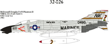 F4B Phantom (CVW14 USS Coral Sea) CAM32-026