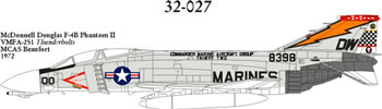 F4B Phantom (VFMA251 Thunderbolts)  CAM32-027